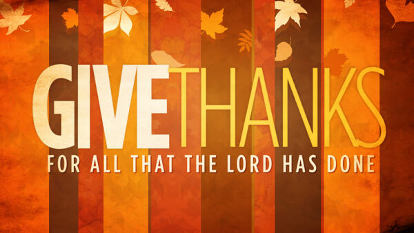 Are You Thankful For a Sovereign God? Image